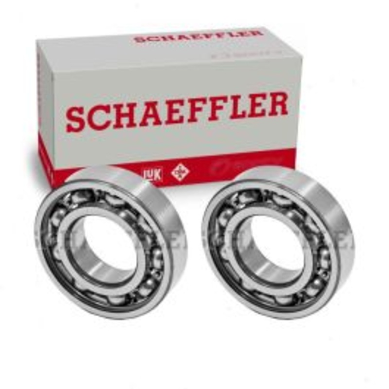 2 pc Schaeffler Front Outer Transfer Case Output Shaft Bearings for 1988-1993 Dodge D150