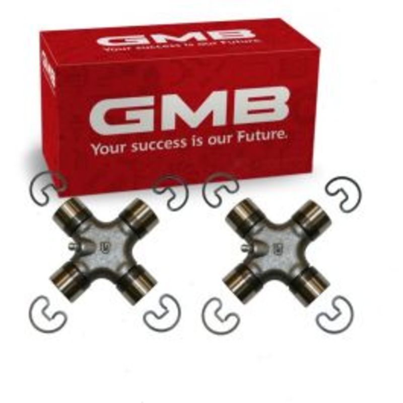 2 pc GMB Rear Shaft All Universal Joints for 1969-1971 Checker Marathon