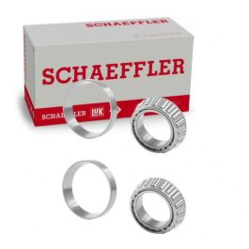 2 pc Schaeffler Rear Inner Wheel Bearing and Race Sets for 1989-1991 Audi 200 Quattro