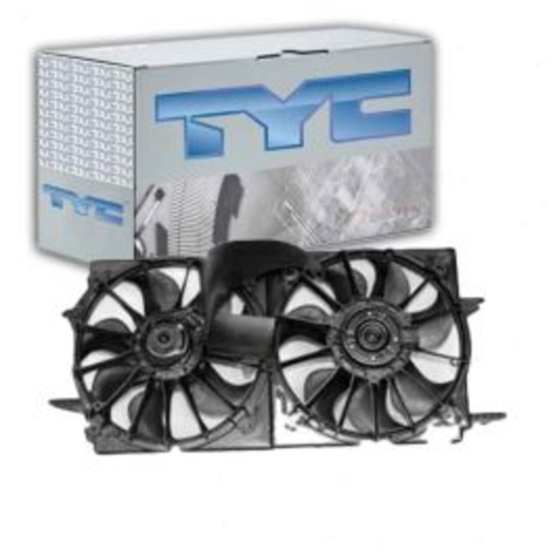 TYC Dual Radiator & Condenser Fan Assembly for 1997-1999 Oldsmobile Cutlass