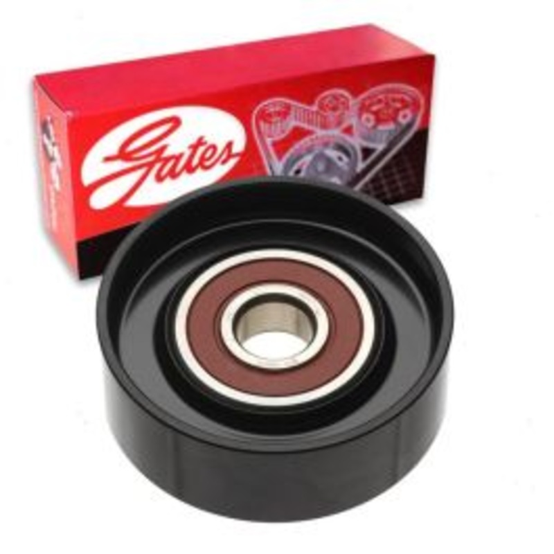Gates DriveAlign Smooth Pulley Drive Belt Idler Pulley for 2013-2018 Subaru BRZ 2.0L H4