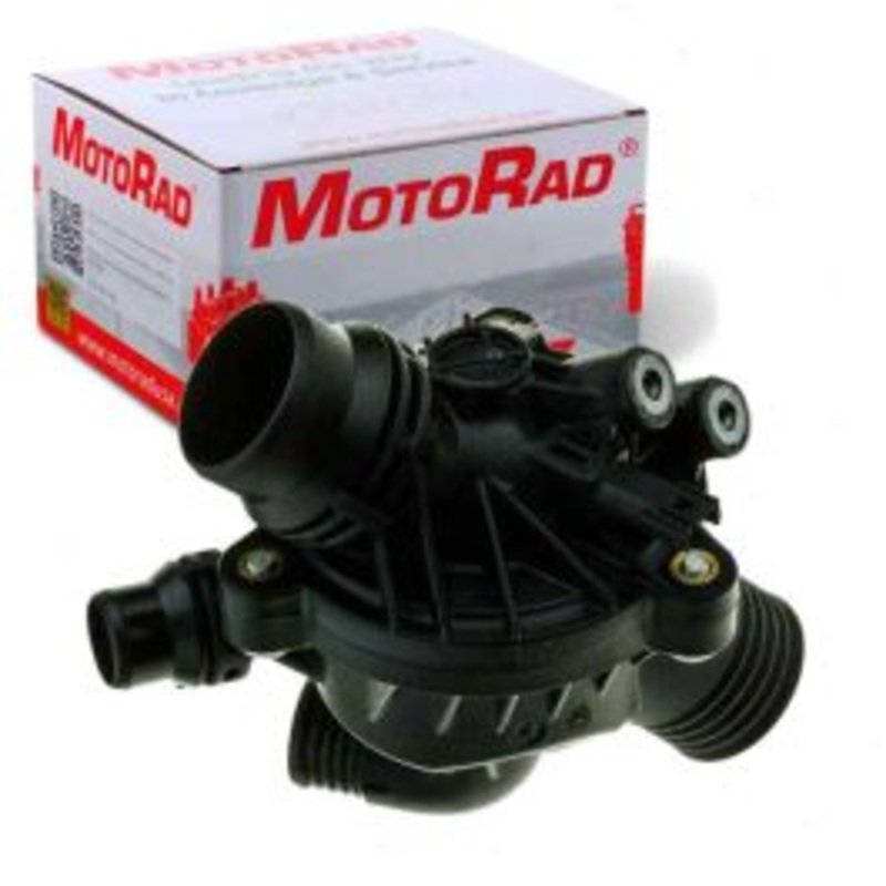 MotoRad Engine Coolant Thermostat for 2011-2013 BMW 135i