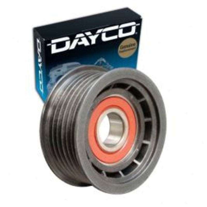 Dayco Grooved Pulley Drive Belt Idler Pulley for 2007-2008 Freightliner Sprinter 3500 3.5L V6