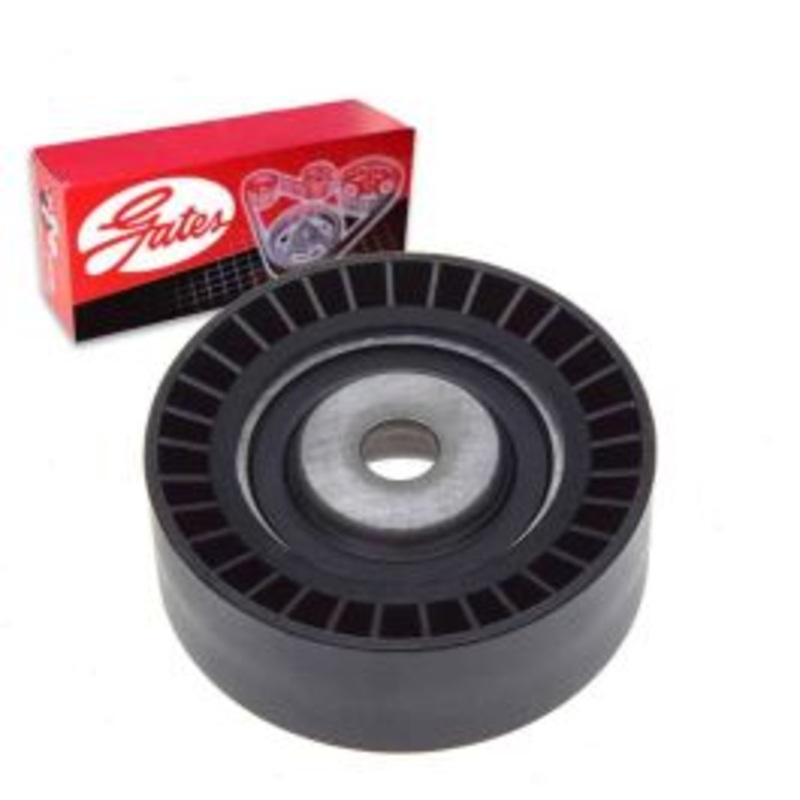 Gates DriveAlign Alternator Water Pump Drive Belt Idler Pulley for 1994-1995 BMW 318i 1.8L L4