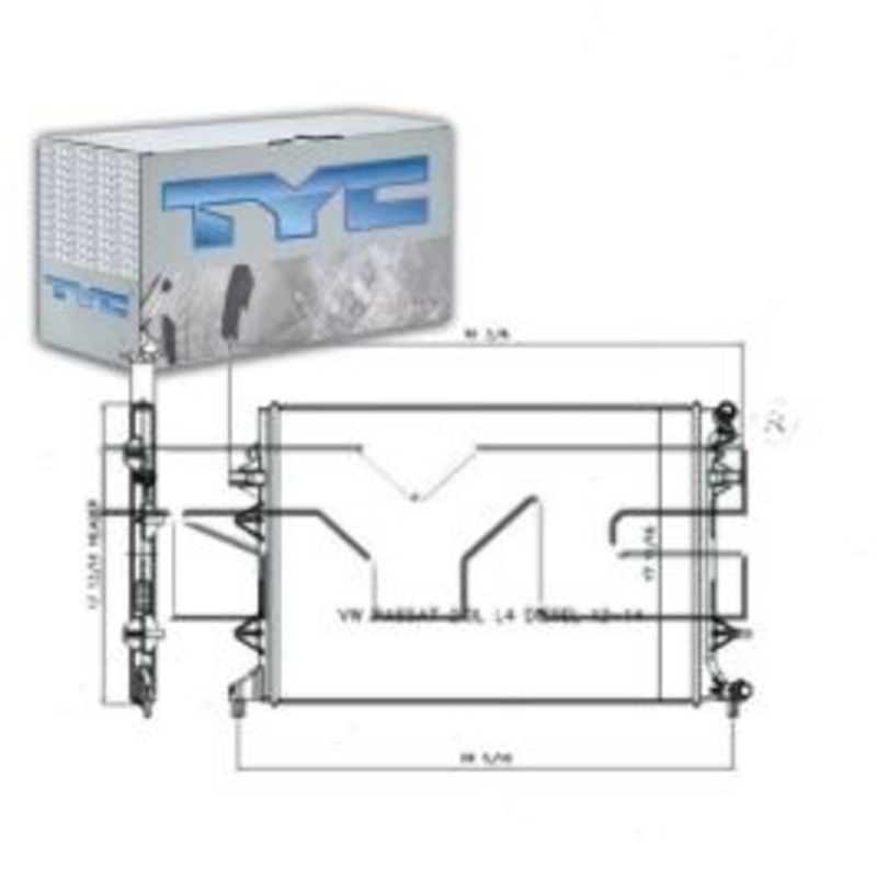 TYC 13273 Radiator Assembly