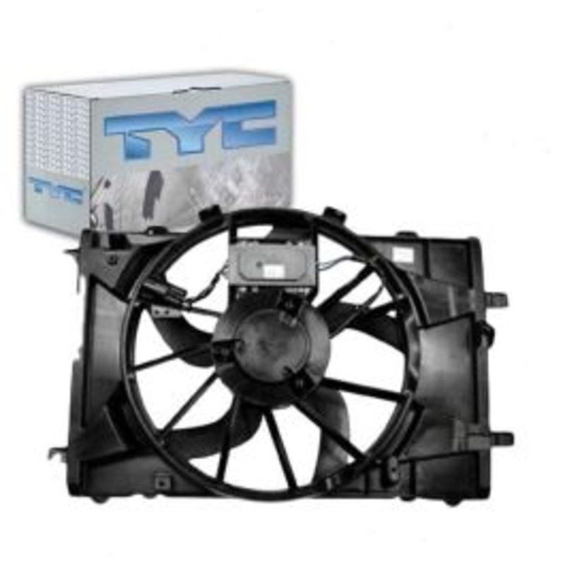 TYC Dual Radiator & Condenser Fan Assembly for 2011-2012 Lincoln MKZ