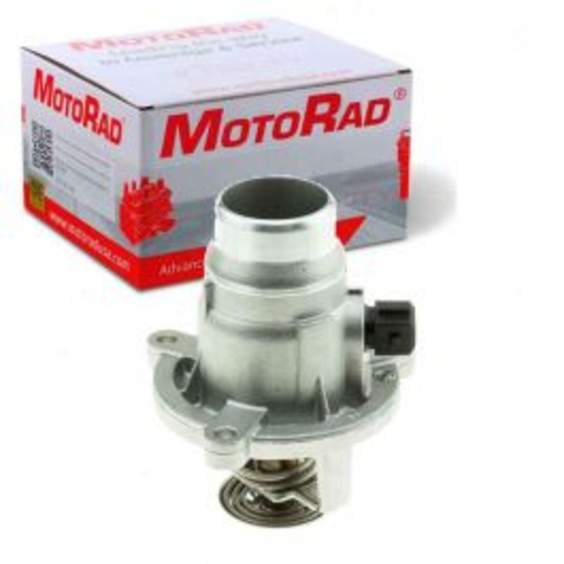 MotoRad Engine Coolant Thermostat for 2006-2016 BMW 550i
