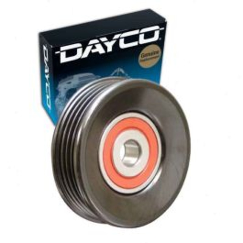 Dayco AC Drive Belt Idler Pulley for 1989-1994 Pontiac Firefly 1.0L L3