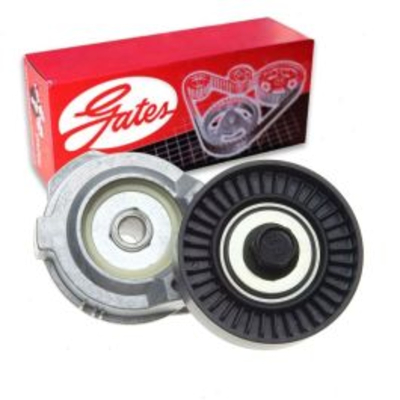 Gates DriveAlign Serpentine Drive Belt Tensioner Assembly for 2004 Dodge Neon 2.4L L4