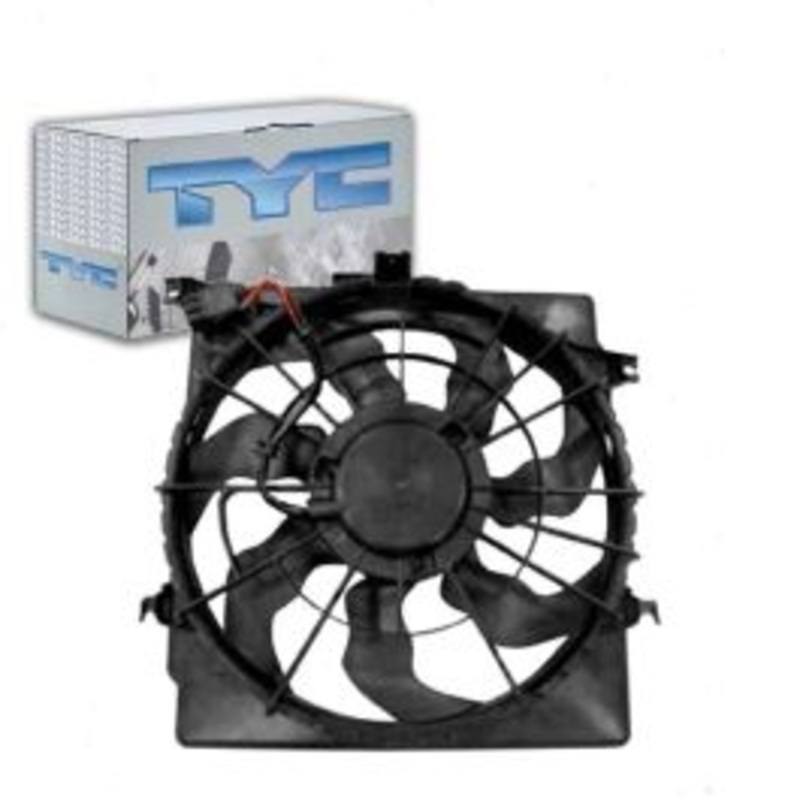 TYC 622620 Dual Radiator & Condenser Fan Assembly
