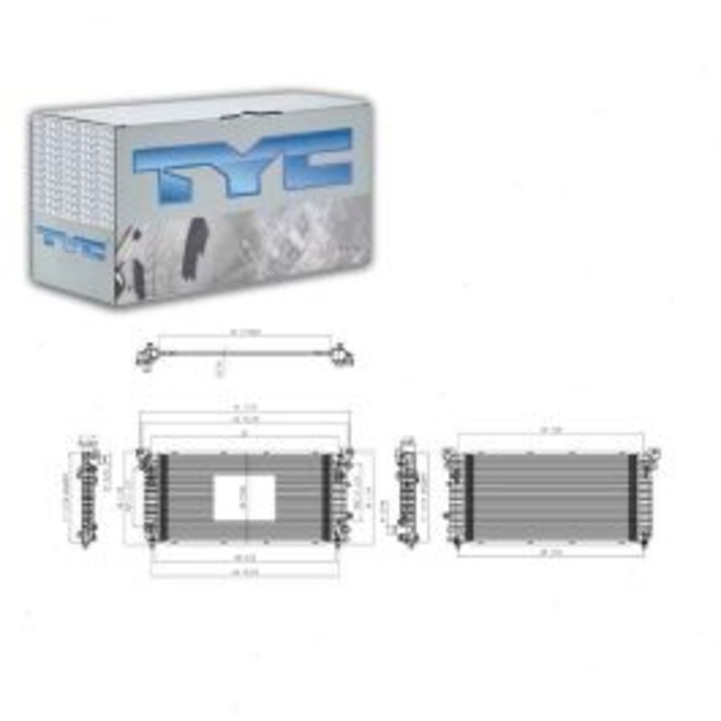 TYC Radiator for 2014 GMC Sierra 1500 5.3L 6.2L V8