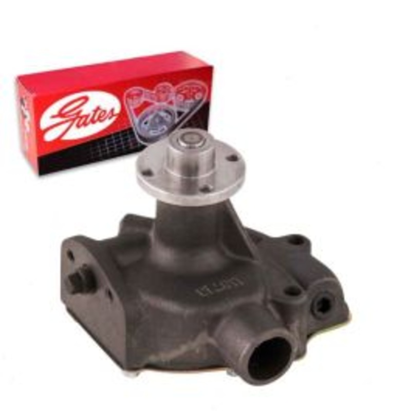 Gates Engine Water Pump for 1958 Fargo FL6 Pickup 4.1L L6