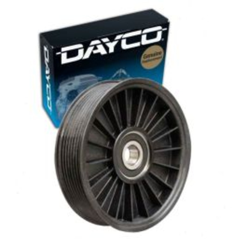Dayco Drive Belt Idler Pulley for 1999-2005 Ford F-250 Super Duty 6.0L 7.3L V8