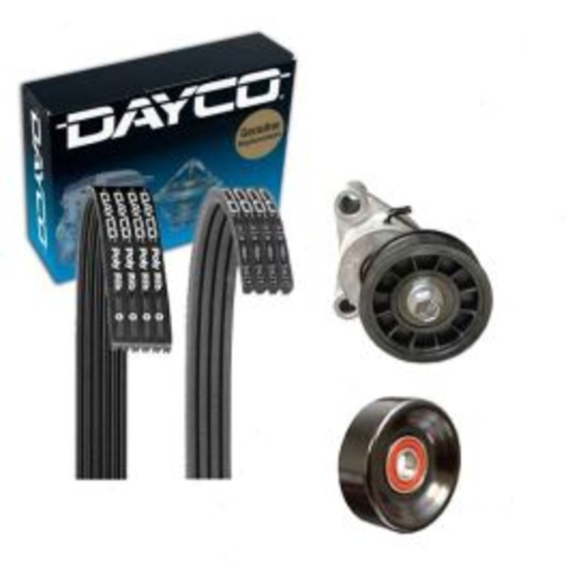 Dayco Main Drive Serpentine Belt Drive Component Kit for 2009-2014 Chevrolet Express 1500 5.3L V8