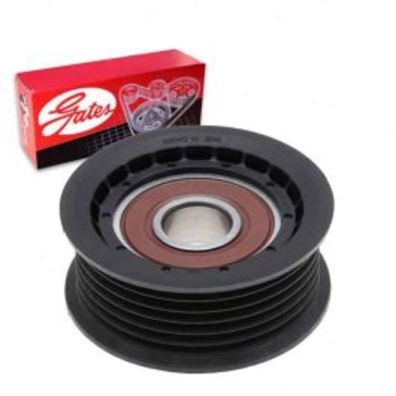 Gates DriveAlign Upper Drive Belt Idler Pulley for 2006 Mercedes-Benz SLK280 3.0L V6