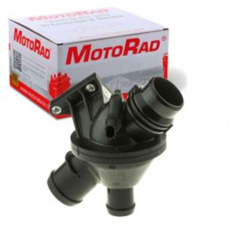 MotoRad Coolant Thermostat Housing Assembly for 2012-2016 BMW 328i