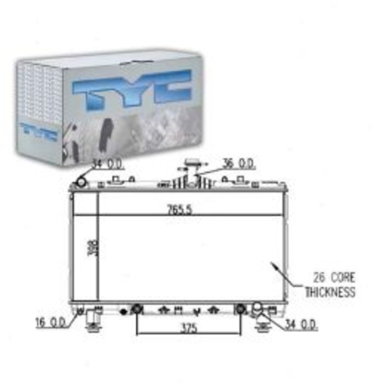 TYC 13345 Radiator Assembly