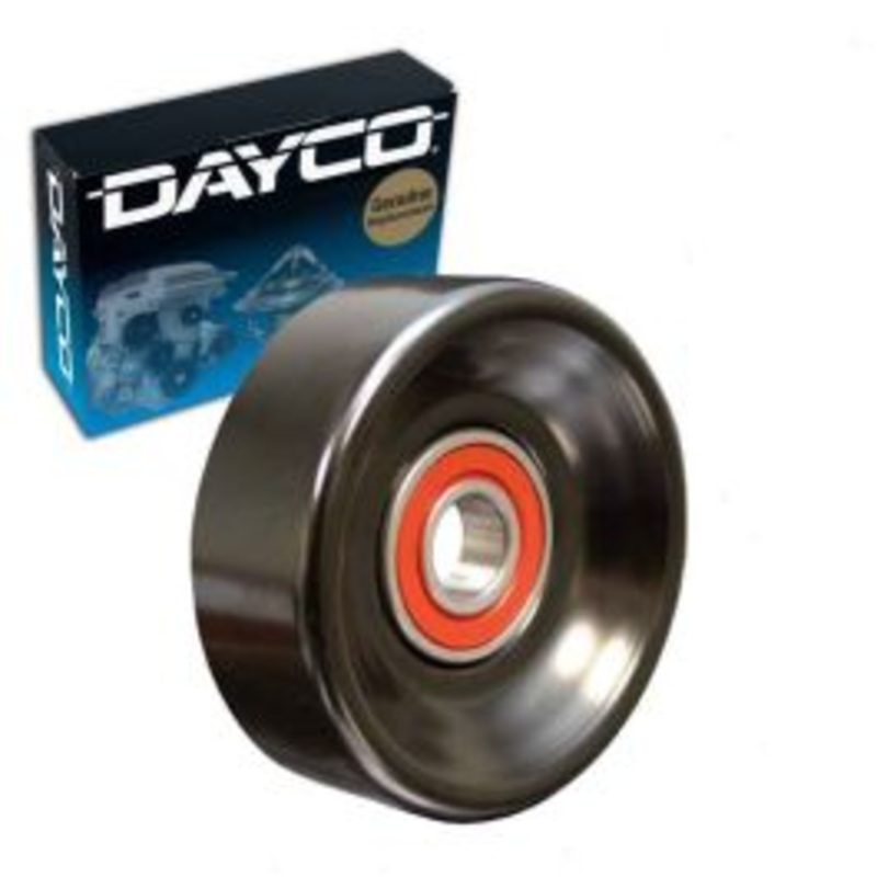 Dayco Drive Belt Idler Pulley for 1996-2018 GMC Savana 3500 4.8L 6.0L 7.4L V8