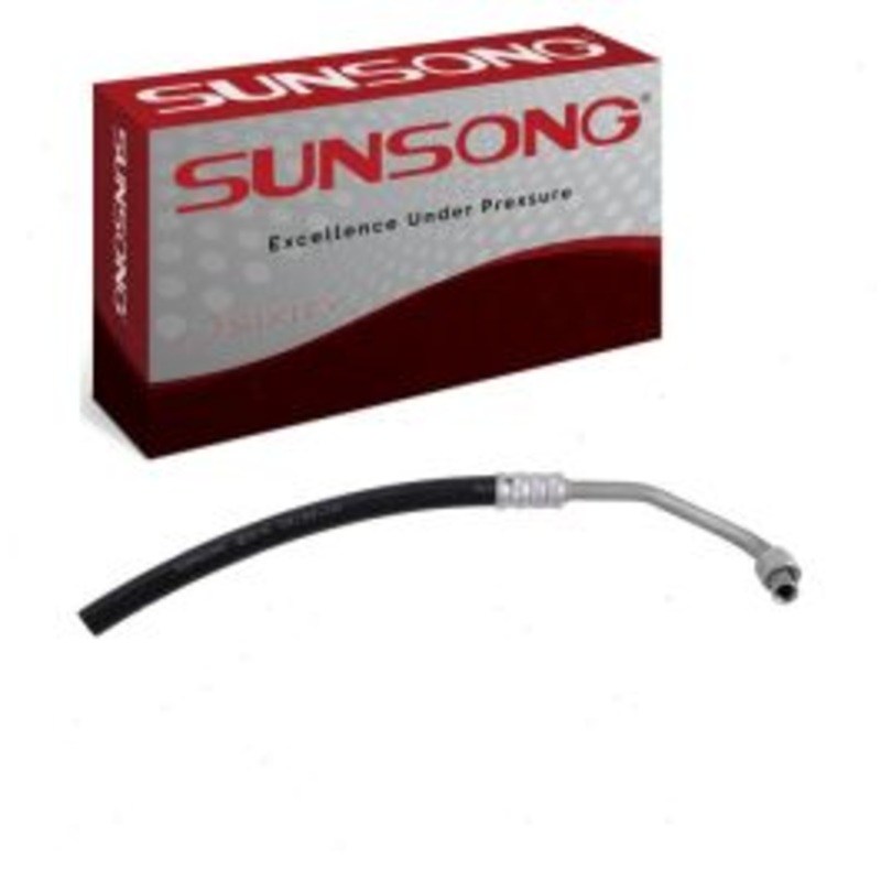 Sunsong Aux Cooler Supply Radiator Upper Oil Cooler Hose Assembly for 1994-2002 Dodge Ram 2500