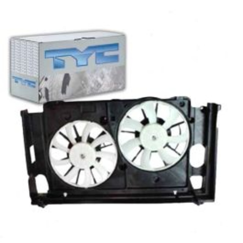 TYC Dual Radiator & Condenser Fan Assembly for 2011-2016 Lexus CT200h