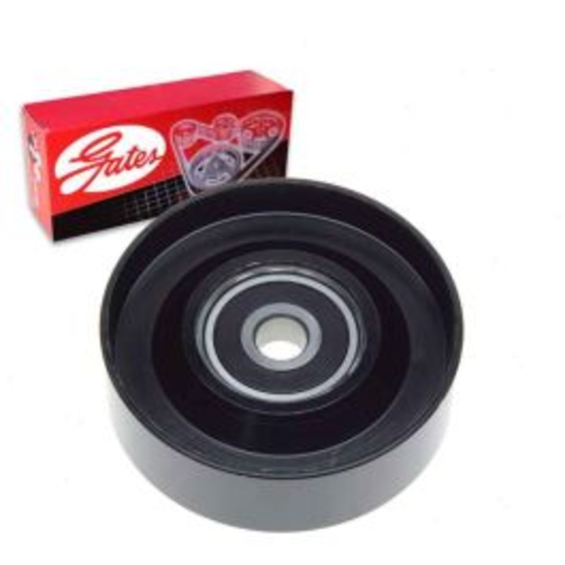 Gates DriveAlign Alternator AC Drive Belt Idler Pulley for 1995-1999 Nissan Sentra 1.6L L4