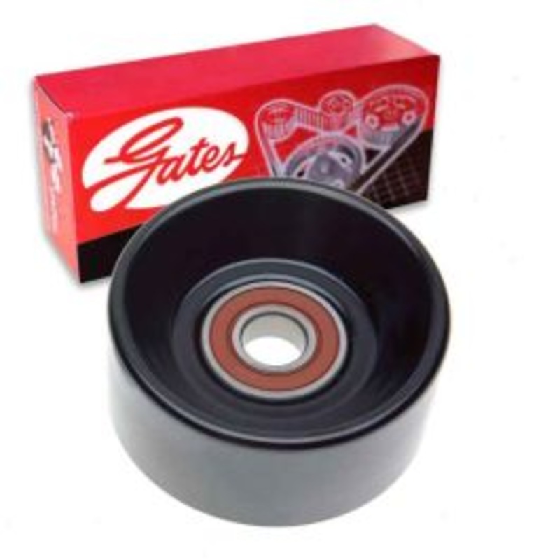 Gates DriveAlign Drive Belt Idler Pulley for 1998 Ford E-350 Econoline 7.3L V8