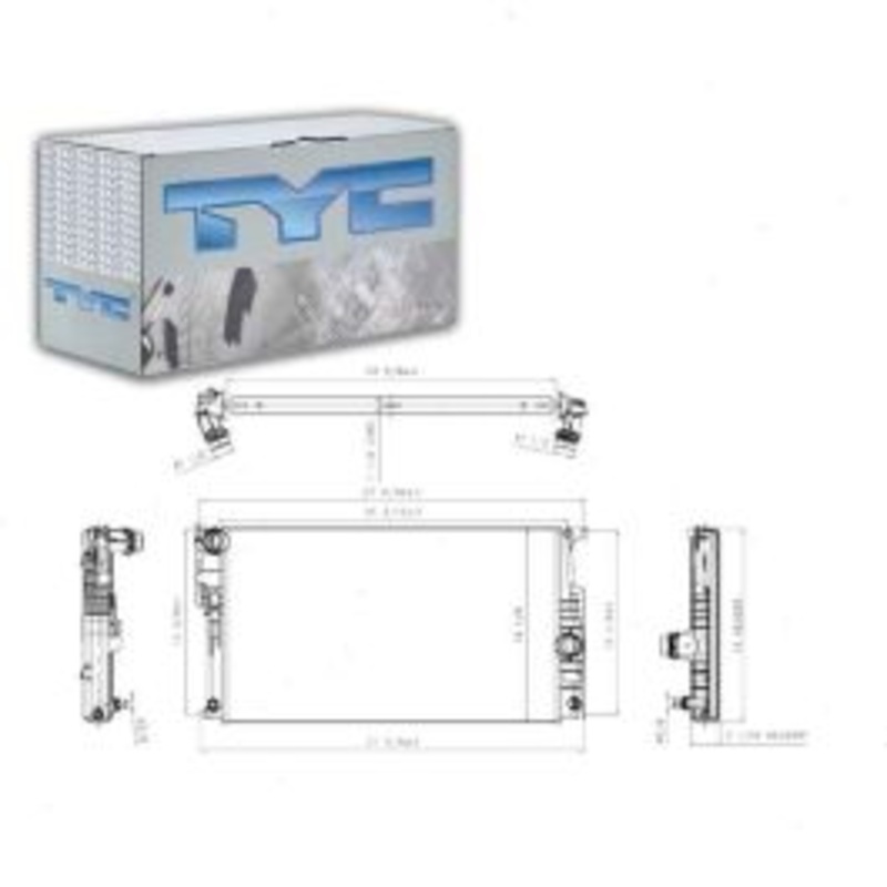 TYC Radiator for 2014-2016 BMW 435i 3.0L L6