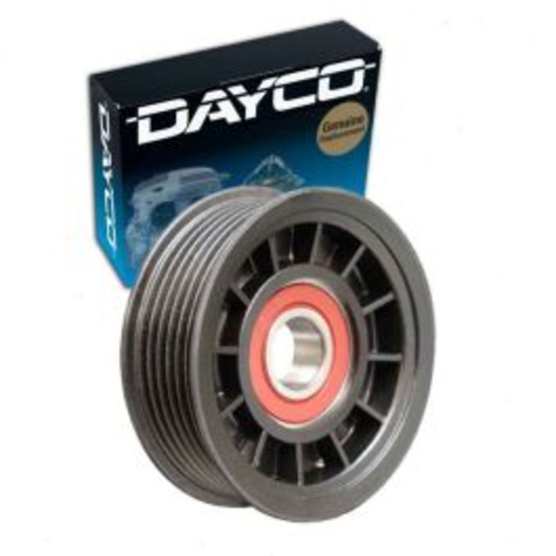 Dayco Drive Belt Idler Pulley for 1987-1989 Buick Century 2.8L V6