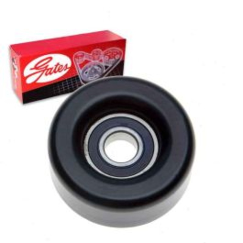 Gates DriveAlign Smooth Pulley Drive Belt Idler Pulley for 1996 Pontiac Firebird 3.8L V6
