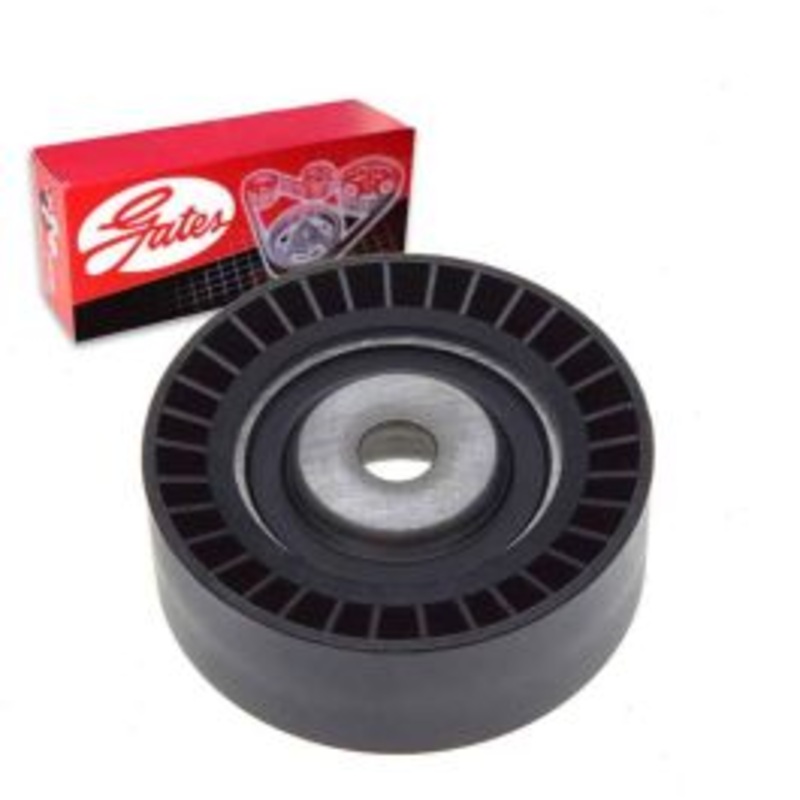 Gates DriveAlign Alternator Water Pump Power Steering Drive Belt Tensioner Pulley for 2001-2006 BMW X5 3.0L L6