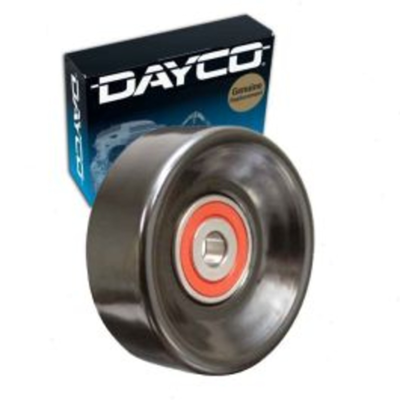 Dayco Drive Belt Idler Pulley for 1985-1993 Cadillac Commercial Chassis 4.1L 4.9L V8