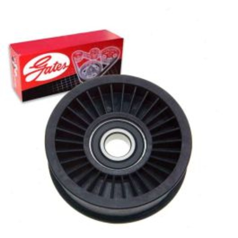 Gates DriveAlign Drive Belt Tensioner Pulley for 1990-1996 Ford F-350 4.9L L6