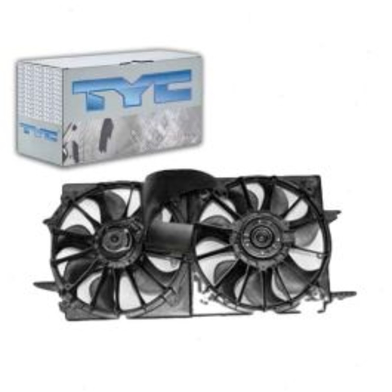 TYC Dual Radiator & Condenser Fan Assembly for 1999-2004 Oldsmobile Alero