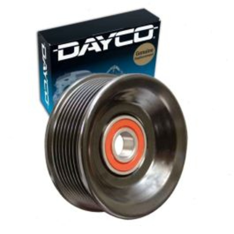 Dayco Grooved Pulley Drive Belt Idler Pulley for 1997 Ford E-350 Econoline 7.3L V8
