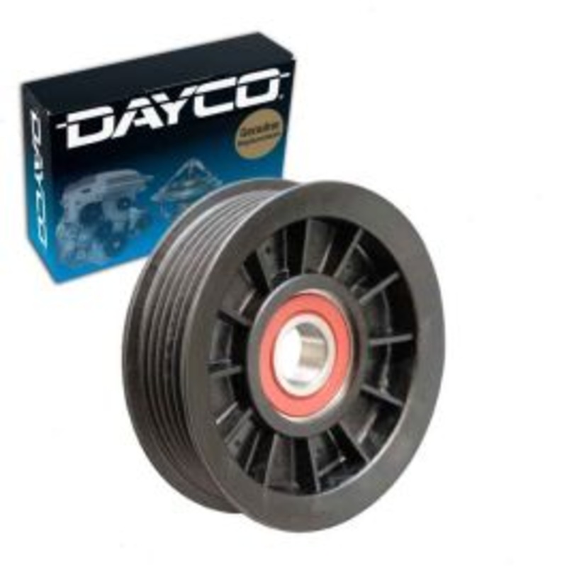 Dayco Drive Belt Idler Pulley for 1986-1994 Jeep Cherokee 2.5L 4.0L L4 L6