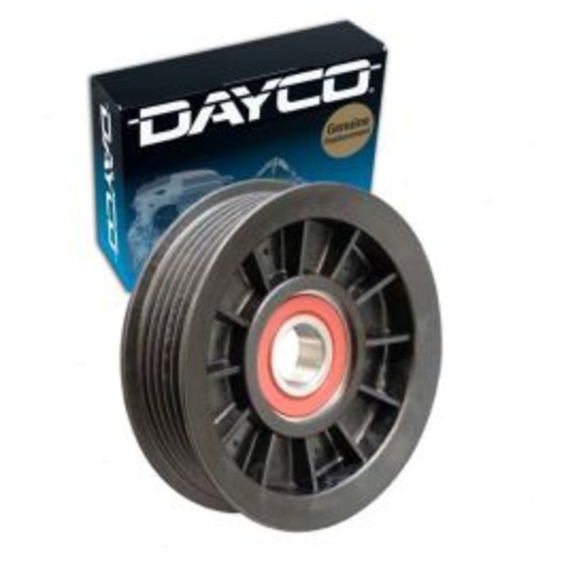 Dayco Drive Belt Idler Pulley for 1991-1993 GMC K2500 7.4L V8