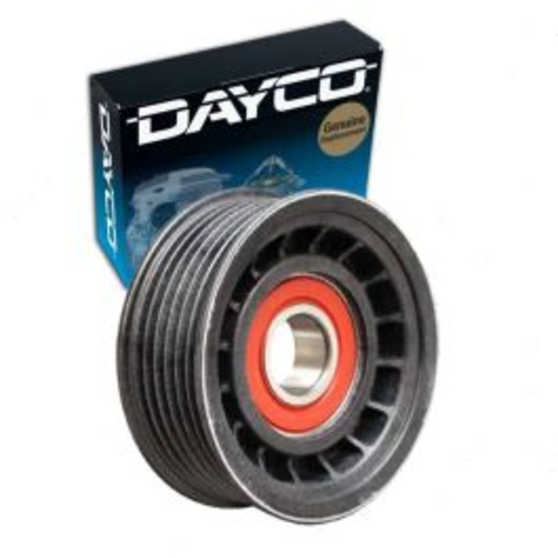 Dayco Drive Belt Idler Pulley for 1998-2000 GMC K3500 7.4L V8