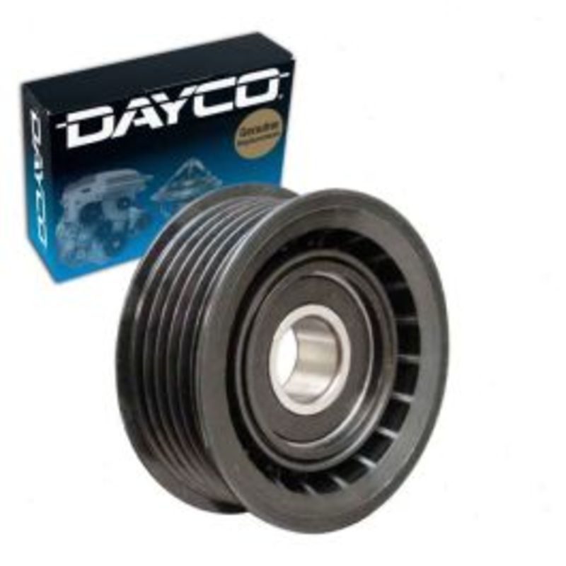 Dayco Grooved Pulley Drive Belt Idler Pulley for 2007 Mercedes-Benz C280 3.0L V6