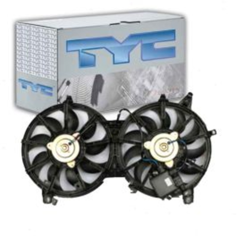 TYC Dual Radiator & Condenser Fan Assembly for 2014-2015 Infiniti Q60