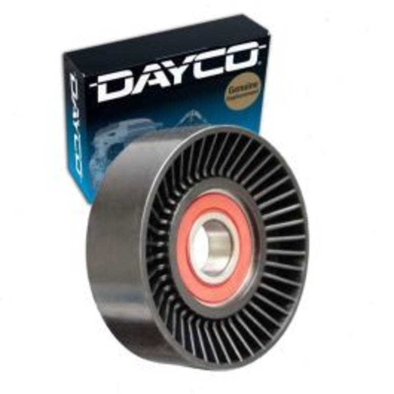 Dayco Drive Belt Idler Pulley for 1990-1996 Ford E-350 Econoline Club Wagon 4.9L 5.8L 7.3L L6 V8