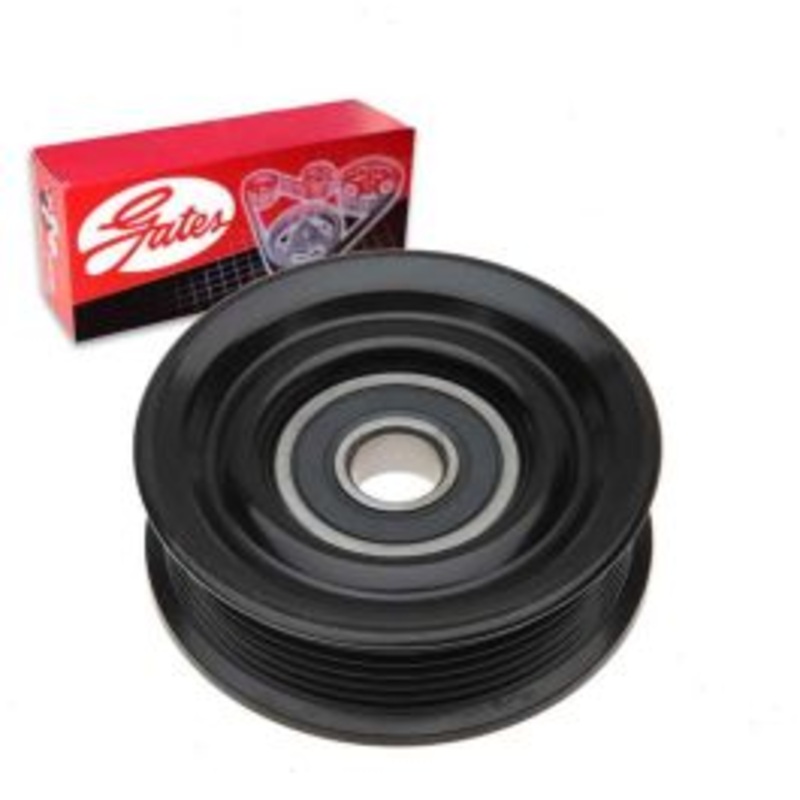 Gates DriveAlign Grooved Pulley Drive Belt Idler Pulley for 2006 Ford GT 5.4L V8