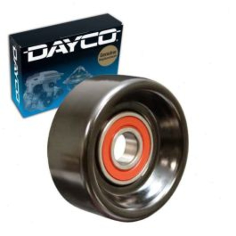 Dayco Drive Belt Idler Pulley for 1988-1995 GMC C2500 4.3L 5.0L 5.7L V6 V8