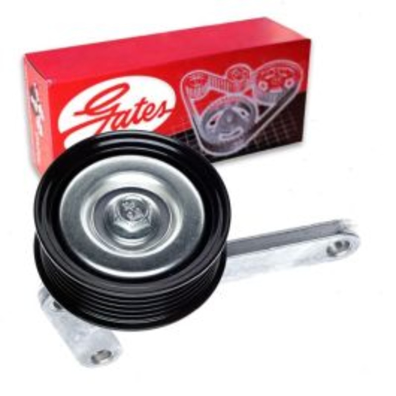 Gates DriveAlign Grooved Pulley Drive Belt Idler Pulley for 2009-2011 Mazda Tribute 2.5L L4