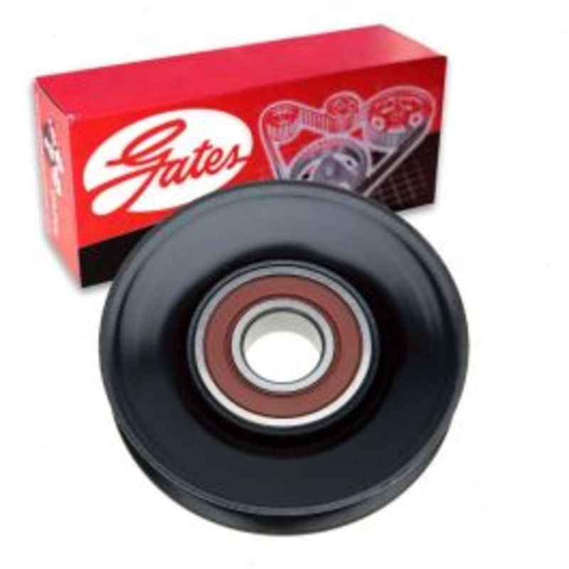 Gates DriveAlign Drive Belt Idler Pulley for 1985-1986 GMC Safari 4.3L V6