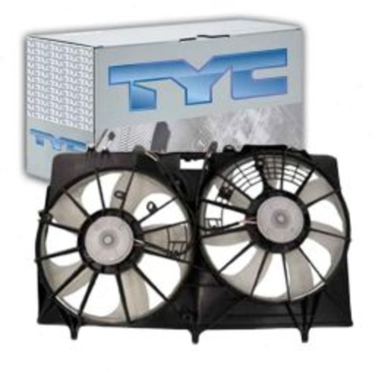 TYC Dual Radiator & Condenser Fan Assembly for 2010-2013 Lexus RX450h