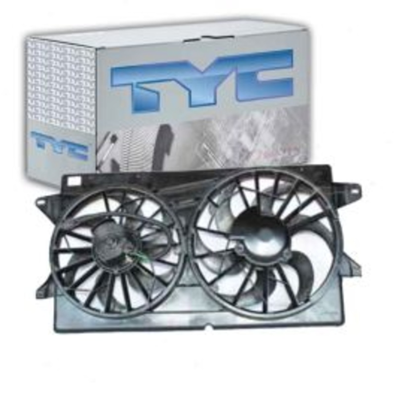 TYC Dual Radiator & Condenser Fan Assembly for 2004-2007 Mercury Monterey