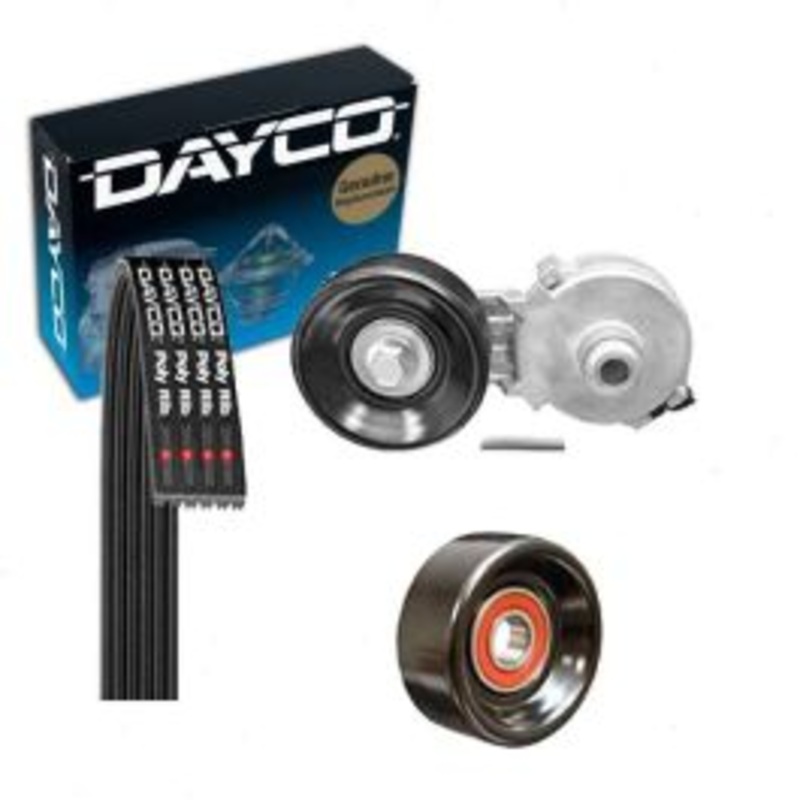 Dayco Main Drive Serpentine Belt Drive Component Kit for 1995-1996 AM General Hummer 5.7L V8