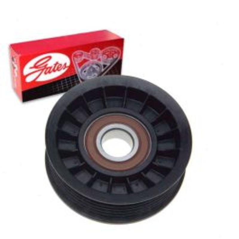 Gates DriveAlign Drive Belt Idler Pulley for 1987-1995 Pontiac Firebird 2.8L 3.4L 5.7L V6 V8