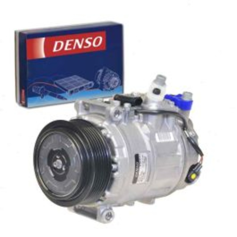 DENSO AC Compressor & Clutch for 2002-2007 Mercedes-Benz C230 2.3L 2.5L L4 V6
