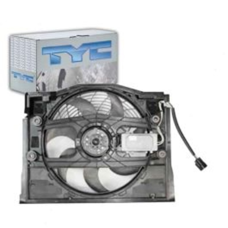 TYC AC Condenser Fan Assembly for 2001-2005 BMW 330Ci